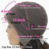 short bob wig 13x4 lace front human hair wigs for women transparent lace bob wig straight 13x4 lace frontal human hair wigs 180% density